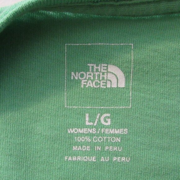 The North Face Green Bird in a Tree Cotton Tee Large - Picture 4 of 9